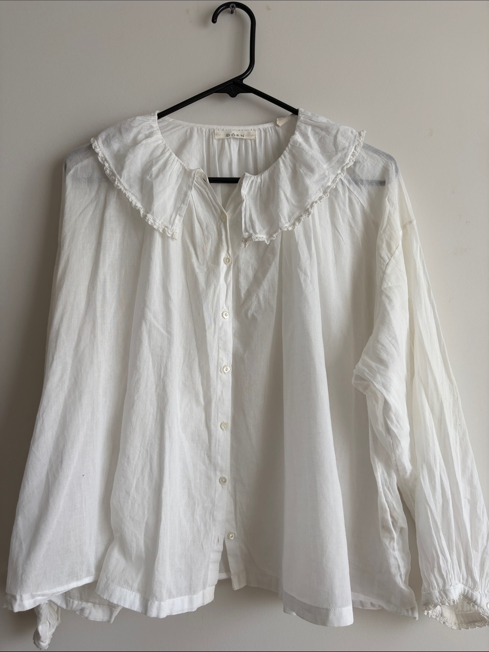 Doen Jana White Blouse - size S